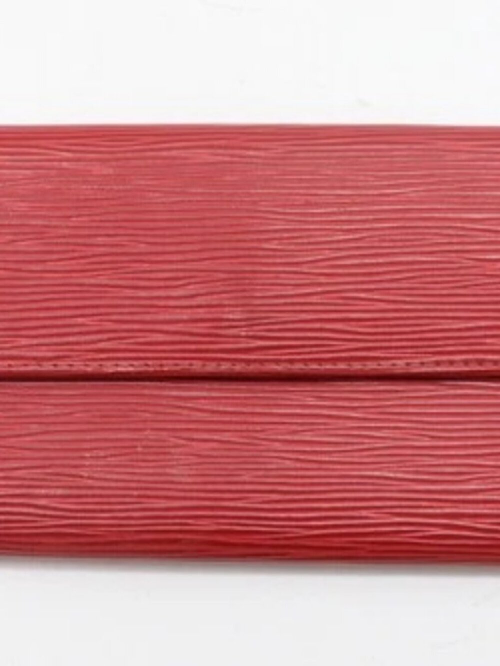 Louis Vuitton Epi Red Leather Pochette Porte-Monnaie Wallet